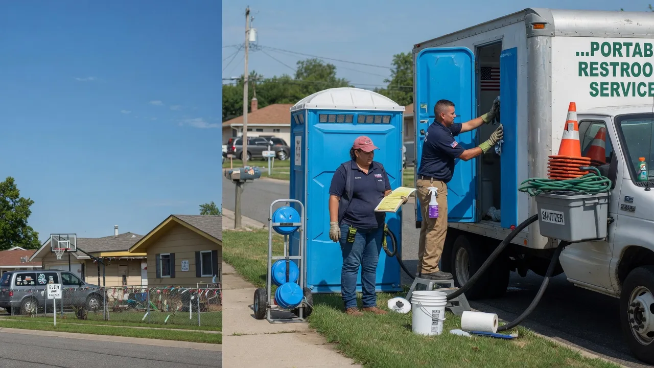 Porta Potty Rental in Dana, IN near me